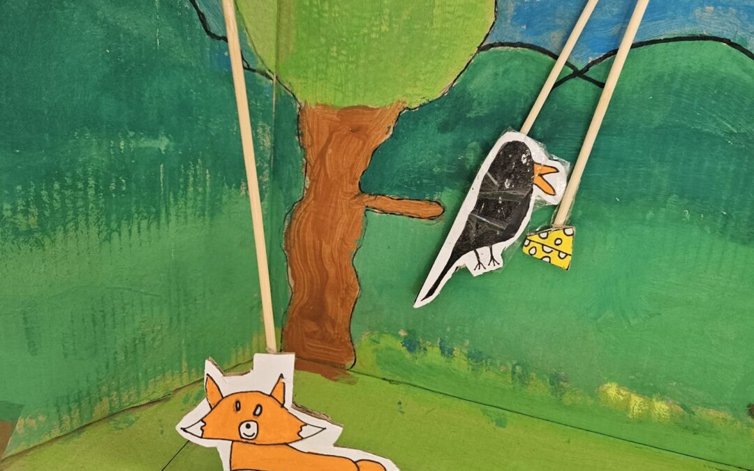 Projektová práce – loutkové divadlo – bajka a balada