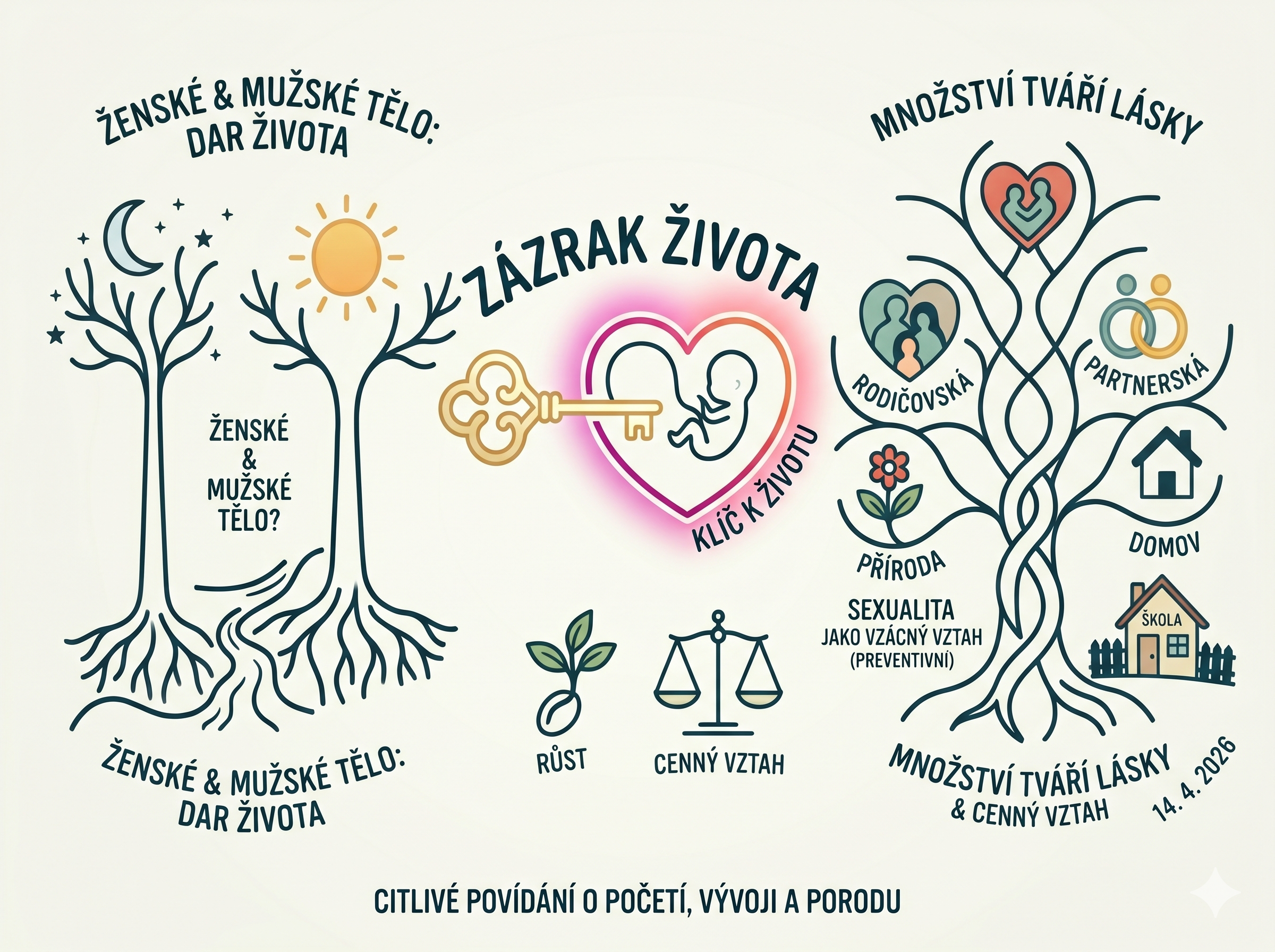 Program na téma „Jak jsem přišel na svět“